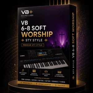 VB 6/8 Soft Worship Style (.STY) | Yamaha SX & S Series | Peaceful Worship Flow