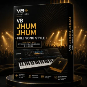 Jhum Jhum worship style Yamaha STY Indian dance gospel rhythm SX900 SX920 VB Soundlabs