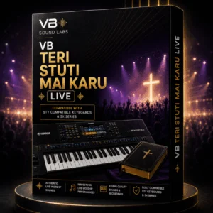 VB Teri Stuti Mai Karu LIVE Worship Style (.STY) | Yamaha SX & S Series | Indian Devotional Style