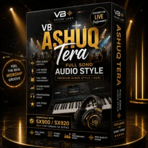 VB Aashiq Tera Audio Style – South Dance Worship (.AUS) | Yamaha SX900/920