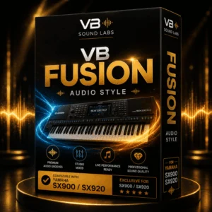 VB Fusion Indian audio style Yamaha SX900 SX920 AUS plug and play USB rhythm VB Soundlabs